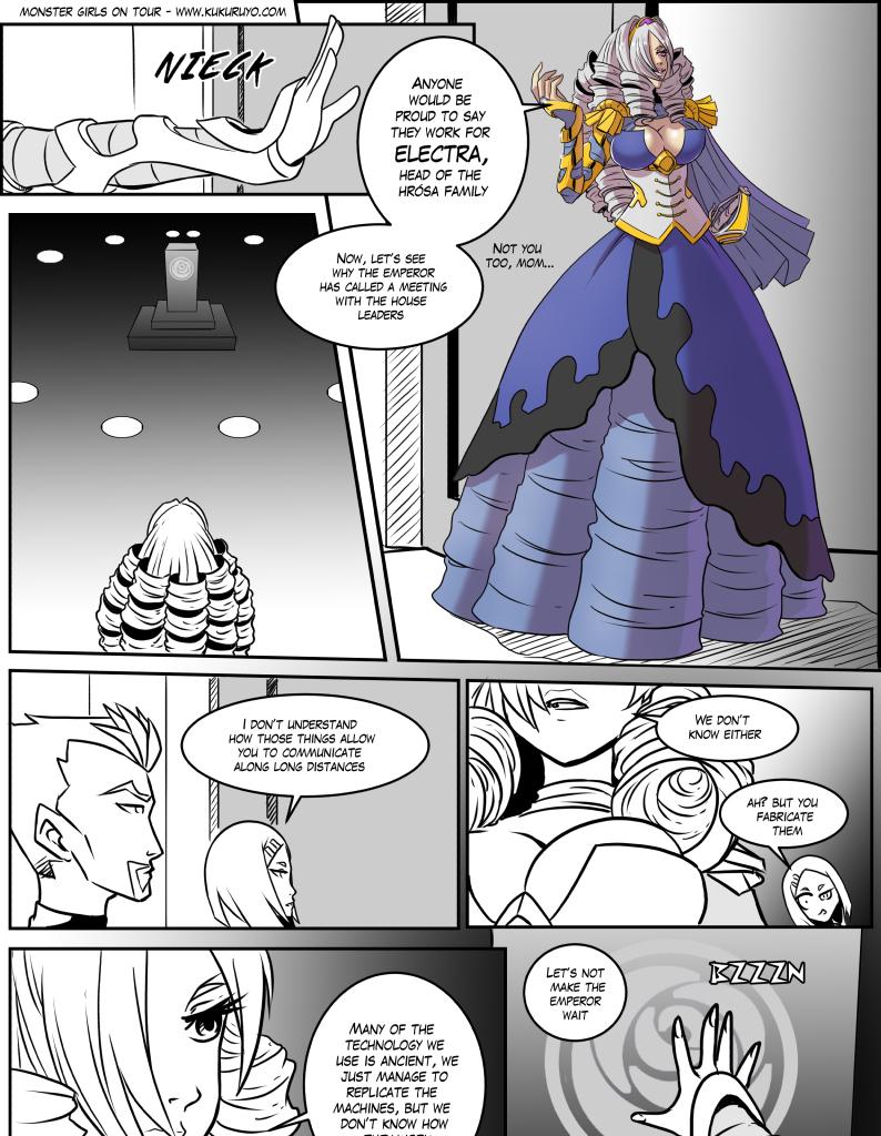 Monster girls on tour - Episode 131, Page 1: Page 131